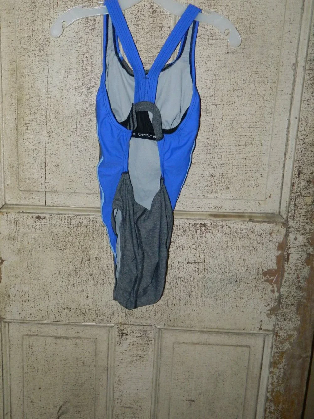 Speedo Hydrobra One Pc Swmsuit Sz 10 (O-10)